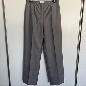 Calvin Klein Pants Women’s Size 6 Wide Leg Mid Rise Gray Office Professional